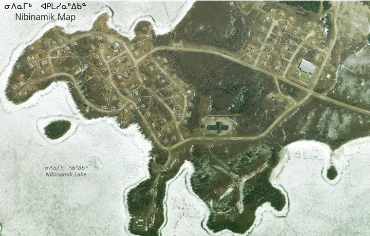 Figure 4: Nibinamik First Nation housing map.